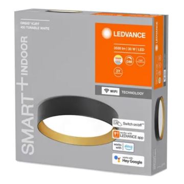 Ledvance - LED Zatemnitvena stropna svetilka SMART+ KURT LED/30W/230V 2700-6500K Wi-Fi