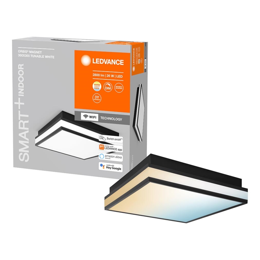 Ledvance - LED Zatemnitvena stropna svetilka SMART+ MAGNET LED/26W/230V 3000-6500K Wi-Fi