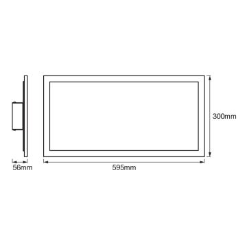 Ledvance - LED Zatemnitvena stropna svetilka SMART+ PLANON LED/22W/230V Wi-Fi