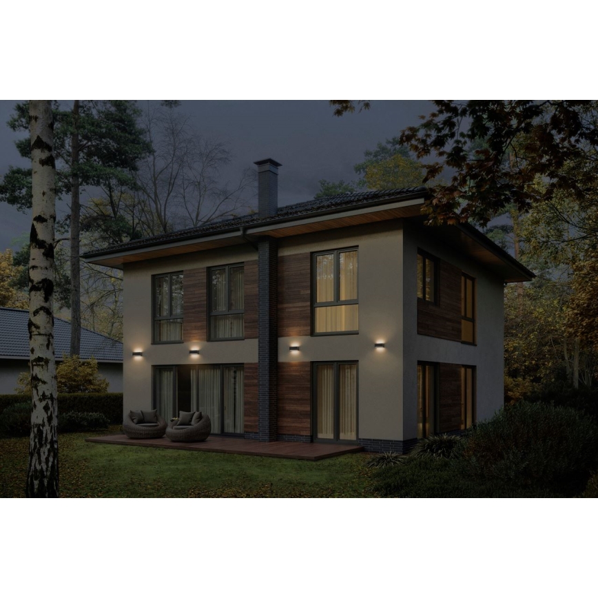 Ledvance - LED Zunanja stenska svetilka ENDURA STYLE IDRI 2xLED/6,25W/230V IP65