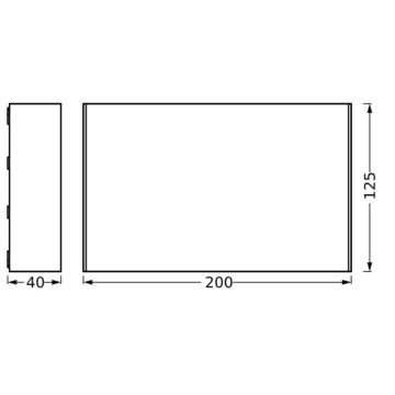 Ledvance - LED Zunanja stenska svetilka ENDURA STYLE ILJA LED/7W/230V IP65