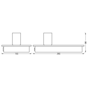 Ledvance - Namizna svetilka na dotik z USB priključkom DECOR WOOD 1xE27/8W/230V guma fig