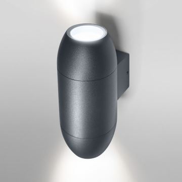 Ledvance - Zunanja stenska svetilka CANNON 2xGU10/35W/230V IP44