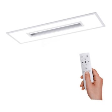 Leuchten Direkt 11646-16 - LED RGB Zatemnitvena stropna svetilka RECESS 1xLED/41W/230V + 1xLED/7,5W + Daljinski upravljalnik