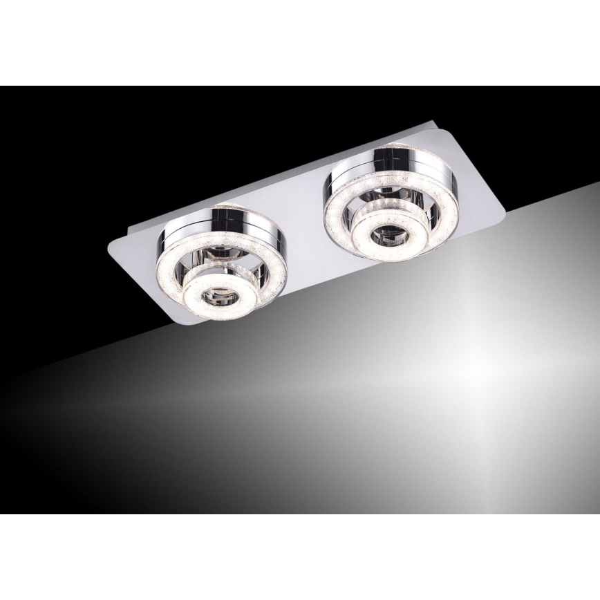 Leuchten Direkt 14521-17 - LED Stropna svetilka TIM 2xLED/2,8W/230V + 2xLED/3,1W