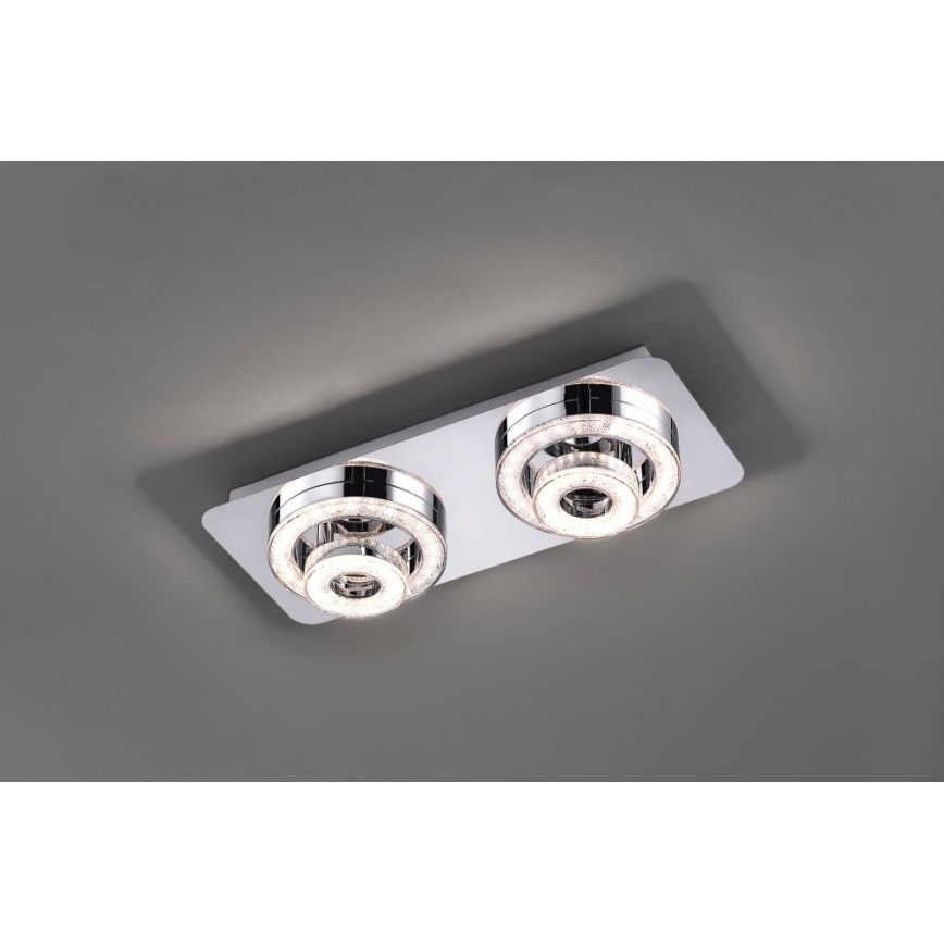 Leuchten Direkt 14521-17 - LED Stropna svetilka TIM 2xLED/2,8W/230V + 2xLED/3,1W