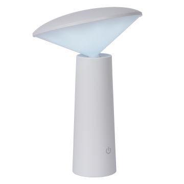 Lucide 02807/04/31 - LED Zatemnitven na dotik zunanji svetilka JIVE LED/3W/5V 3000/4750/6500K IP44 bela