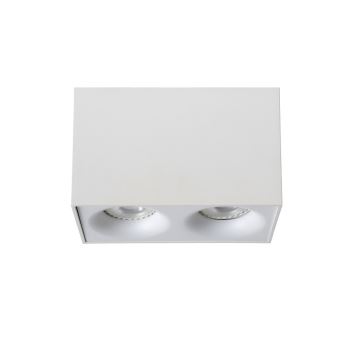 Lucide 09913/10/31 - LED Reflektor BENTOO-LED 2xGU10/4.5W/230V bela