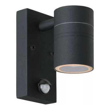 Lucide 14866/05/30 - LED Zunanja svetilka s senzorjem ARNE-LED 1xGU10/5W/230V IP44