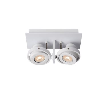 Lucide 17906/11/31 - LED Zatemnitveni reflektor LANDA 2xGU10/5W/230V bela