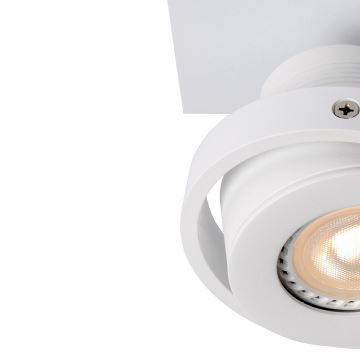 Lucide 17906/11/31 - LED Zatemnitveni reflektor LANDA 2xGU10/5W/230V bela