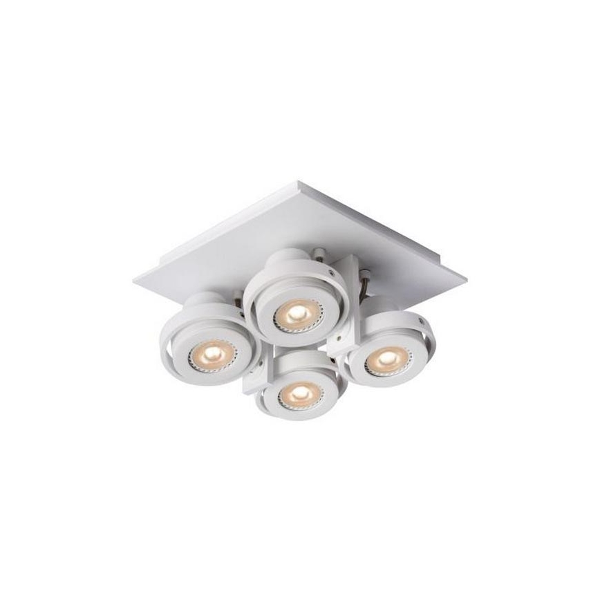 Lucide 17906/21/31 - LED Zatemnitveni žaromet LANDA 4xGU10/5W/230V bela