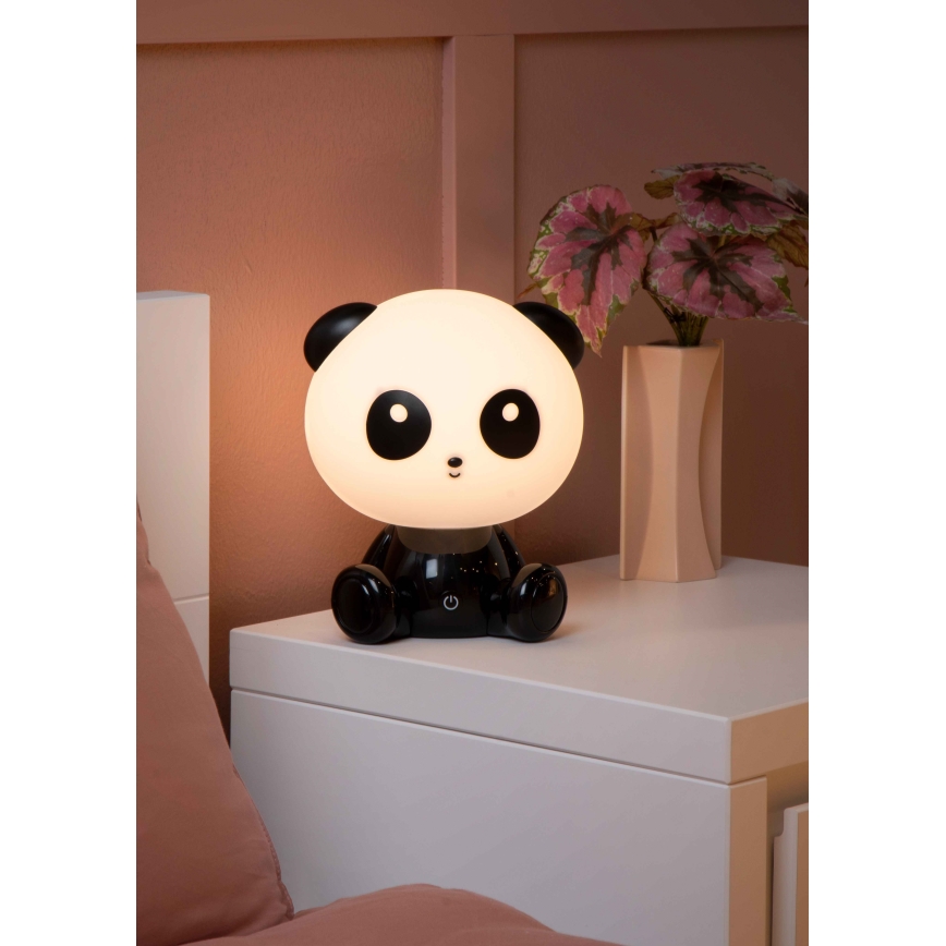 Lucide 71593/03/30 - LED Zatemnitvena otroška svetilka DODO LED/3W/5V panda