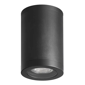 Luxera 48325 - Zunanja stropna svetilka MOPTI 1xGU10/7W/230V IP54 črna