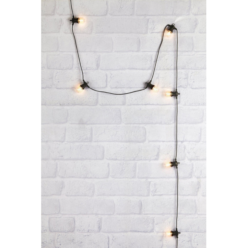 Markslöjd 107292 - LED Zunanja dekorativna veriga GARLAND GARDEN 10xLED 5,5m IP44