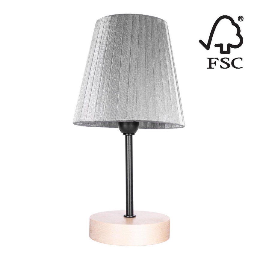 Namizna svetilka MILA 1xE14/25W/230V birch – FSC certifikat