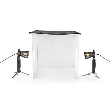 LED Prenosni fotografski studio 2xGU10/5W/230V