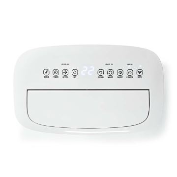 Nedis WIFIACMB1WT16-Pametna mobilna klimatska naprava 3v1 1800W/230V 16000 BTU Wi-Fi + Daljinski upravljalnik