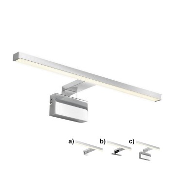 Nordlux - LED Kopalniška luč za osvetlitev ogledala MARLEE LED/8,9W/230V IP44 3000K 50 cm sijajni krom