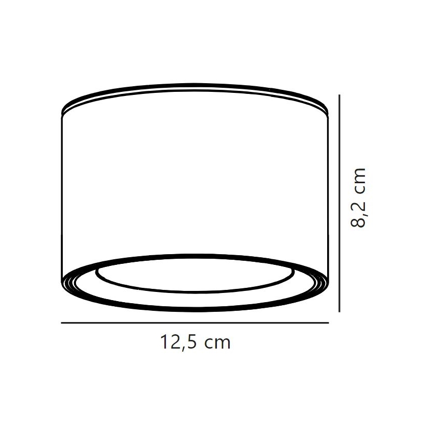 Nordlux - LED Kopalniški reflektor LANDON LED/6,5W/230V IP44 bela