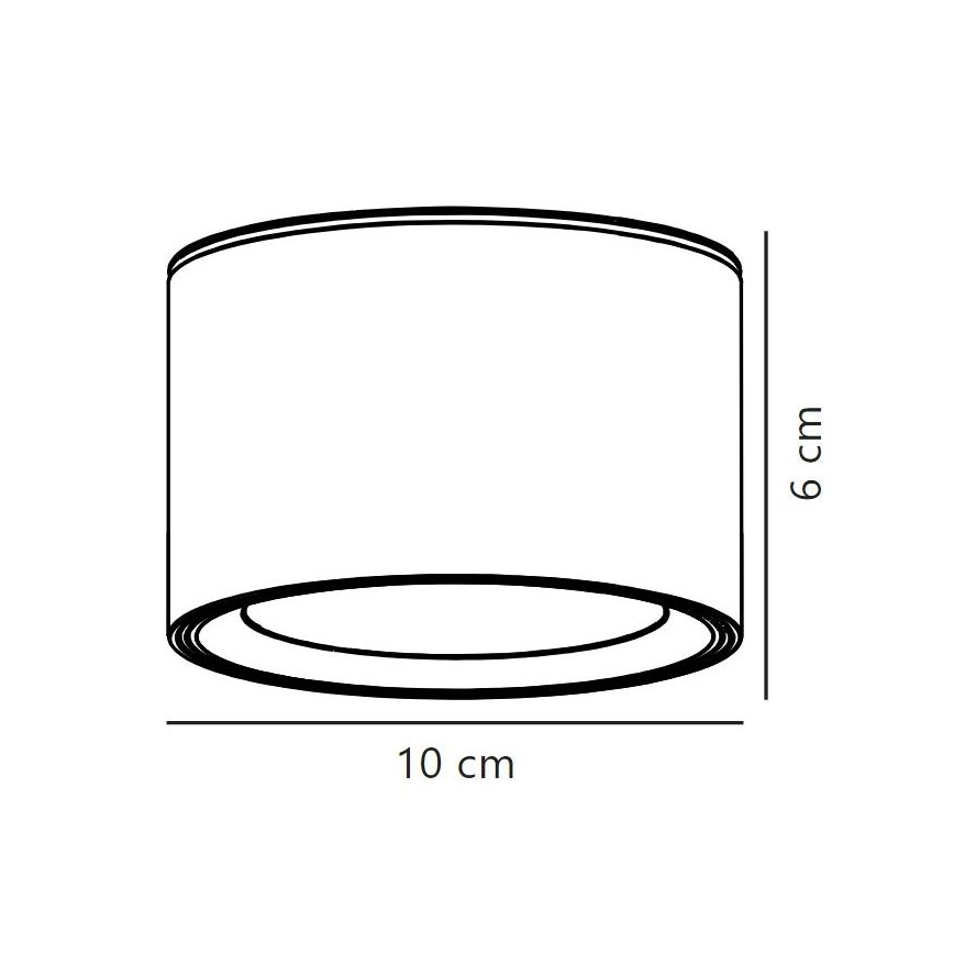 Nordlux - LED Reflektor FALLON LED/5,5W/230V bela