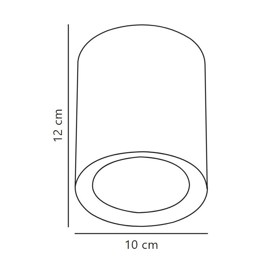 Nordlux - LED Reflektor FALLON LONG LED/5,5W/230V bela