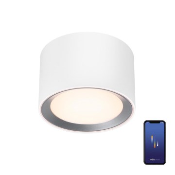 Nordlux -LED Zatemnitveni kopalniški reflektor LANDON SMART LED/8W/230V 2700-6500K IP44 bela