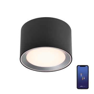 Nordlux - LED Zatemnitveni kopalniški reflektor LANDON SMART LED/8W/230V 2700-6500K IP44 črna