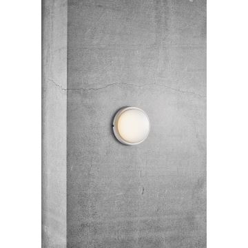 Nordlux - LED Zunanja stenska svetilka CUBA LED/6,5W/230V IP54 pr. 17,5 cm bela