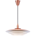 Nordlux - Lestenec na vrvici BRETAGNE 1xG9/25W/230V Rosegold