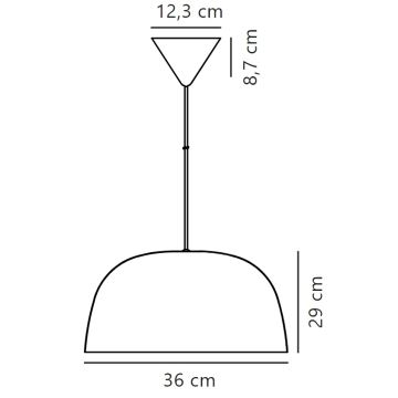 Nordlux - Lestenec na vrvici CERA 1xE27/60W/230V zlata