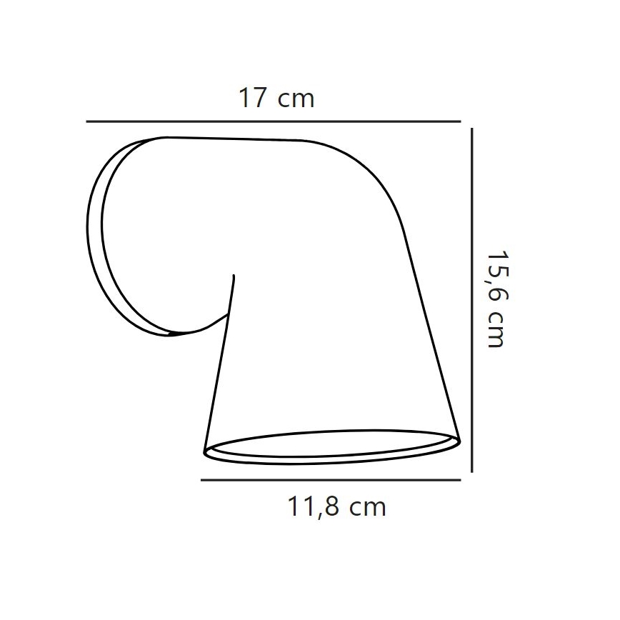 Nordlux - Zunanja stenska svetilka FRONT 1xGU10/28W/230V IP44 bela