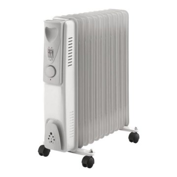 Oljni grelnik z 11 rebri 1000/1500/2500W/230V bela