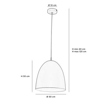 ONLI - Lestenec na vrvici AMBETA 1xE14/6W/230V modra