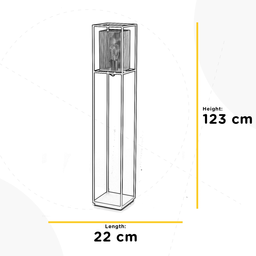 ONLI - Talna svetilka MALIK 1xE27/22W/230V zlata/črna