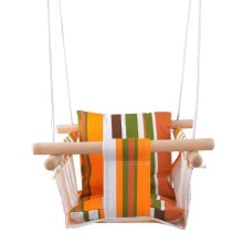 Otroška črtasta gugalnica iz tekstila
