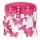Otroška stropna svetilka ELZA metulji 3xE27/60W/230V temno roza