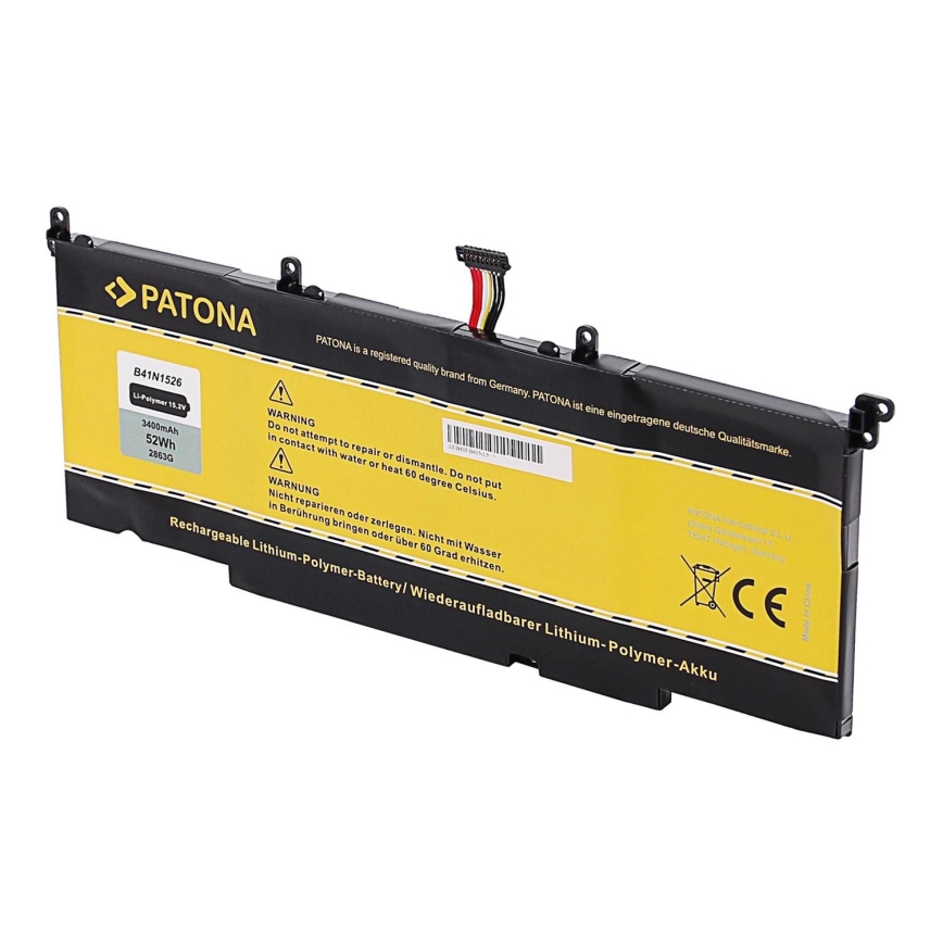 PATONA - Baterija Asus S5V/ZX60V 3400mAh Li-Pol 15,2V B41N1526