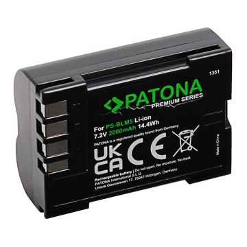 PATONA - Baterija Olympus BLM1/BLM5 2000mAh Li-Ion 7,2V Premium