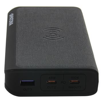 PATONA - Power Bank 20000mAh 100W Li-lon 2xUSB-C/1x USB-A s QI polnjenjem