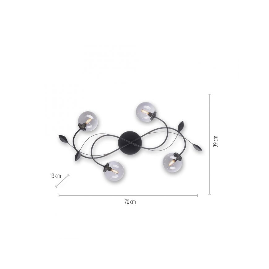 Paul Neuhaus 6724-18 - LED Lestenec WIDOW 4xG9/3W/230V