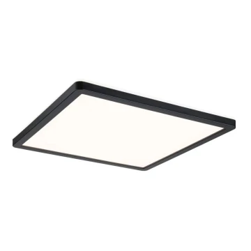 Paulmann 71001 - LED/16W Nadgradni panel ATRIA 230V 3000K 29,3x29,3 cm črna