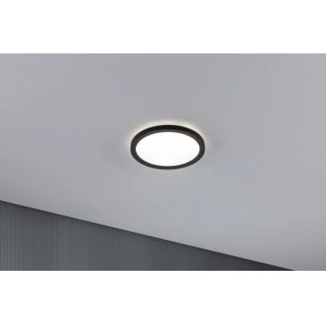 Paulmann 71002 - LED/11,2W Nadgradni panel ATRIA 230V 4000K pr. 19 cm črna