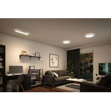 Paulmann 71017 - LED/22W Zatemnitveni panel ATRIA 230V 4000K 20x58 cm črna