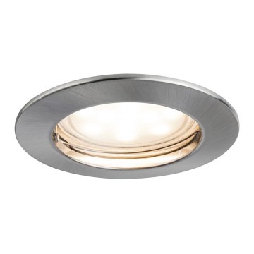 Paulmann 92805 - LED/6,8W IP44 Kopalniška vgradna svetilka COIN 230V