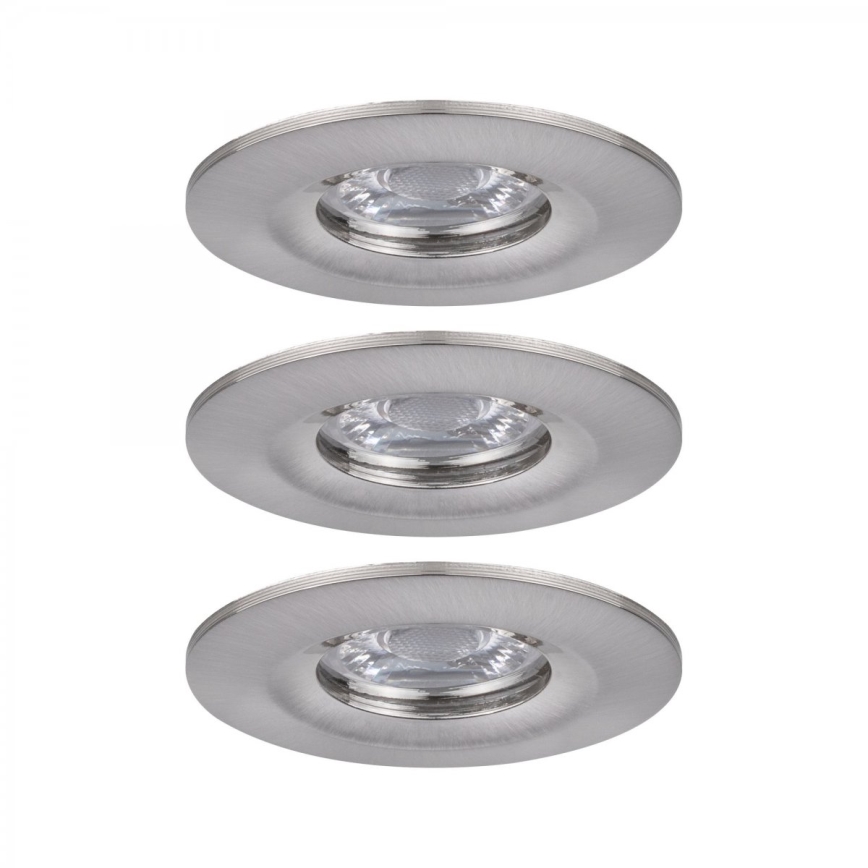 Paulmann 94301 - SET 3x LED/4W IP44 Kopalniška vgradna svetilka NOVA 230V