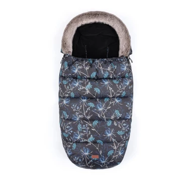 PETITE&MARS - Otroška spalna vreča 4v1 COMFY Stylish Beauty siva/modra