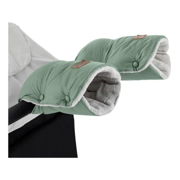 PETITE&MARS - Zimske rokavičke za voziček JASIE zelena