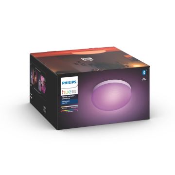 Philips - LED RGBW Zatemnitvena stropna svetilka Hue FLOURISH White And Color Ambiance LED/32W/230V