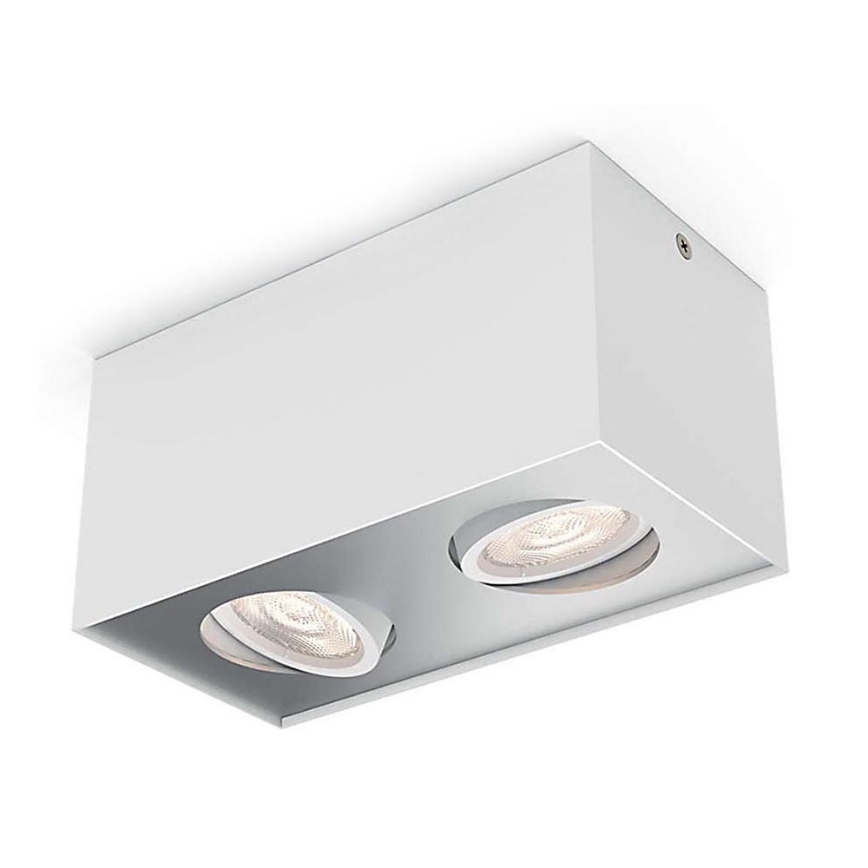 Philips 50492/31/P0 - LED Zatemnitveni reflektor MYLIVING BOX 2xLED/4,5W/230V